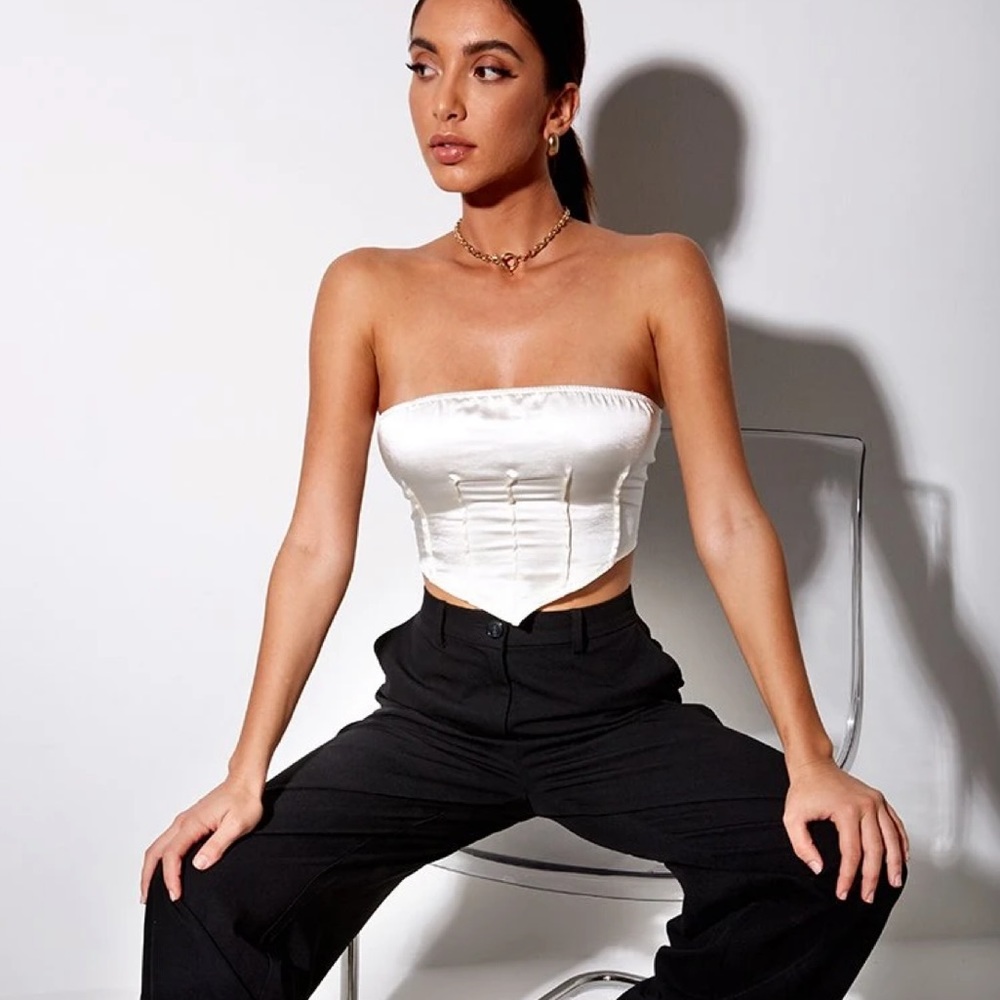 Motel Rocks Sanja Bandeau Top
